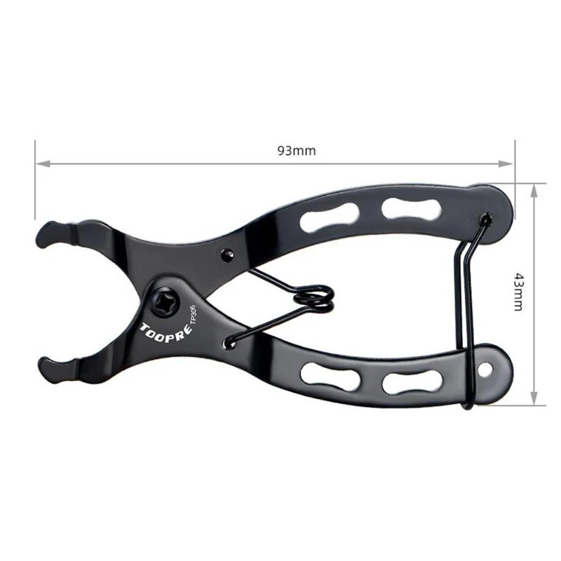 1 قطعة سلسلة دراجات الدراجة رابط سريع فتح إغلاق أداة ماستر لينك كماشة سلسلة الدراجة ماجيك زر المشبك أدوات إزالة 9.2 سنتيمتر #6