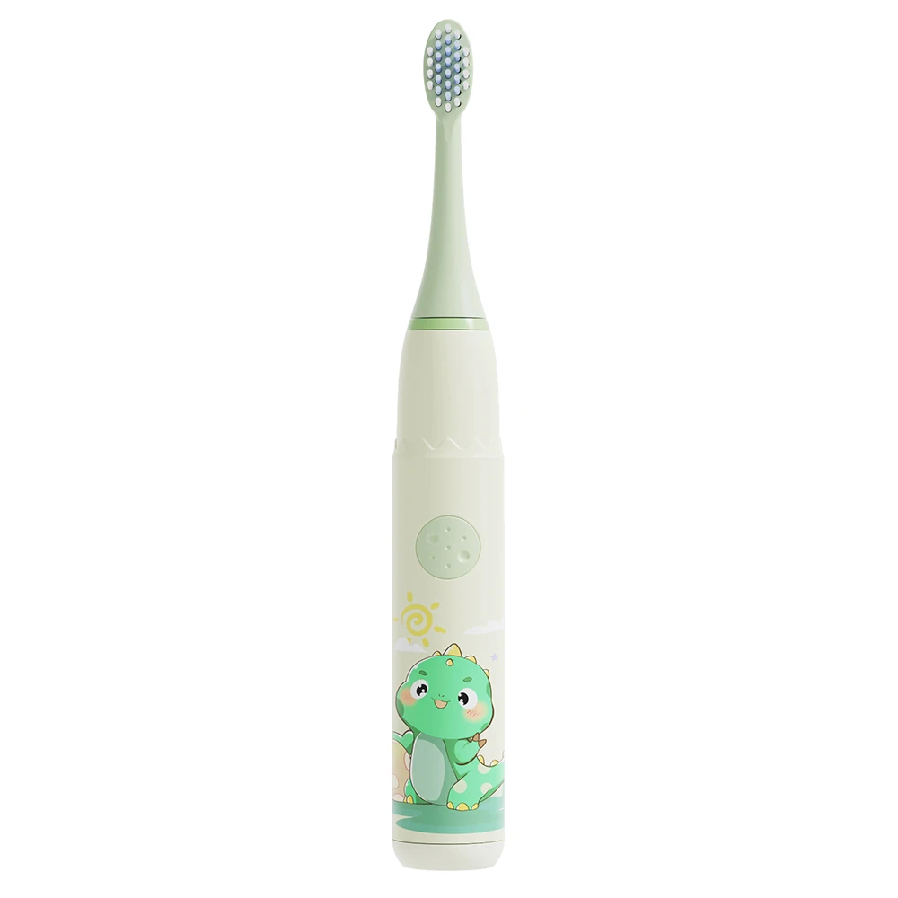 Children\'s Electric Toothbrush Sonic Cute Rabbit Cartoon Teeth Cleaning Whitening Soft Bristle Tooth Brush Head for Kids J259