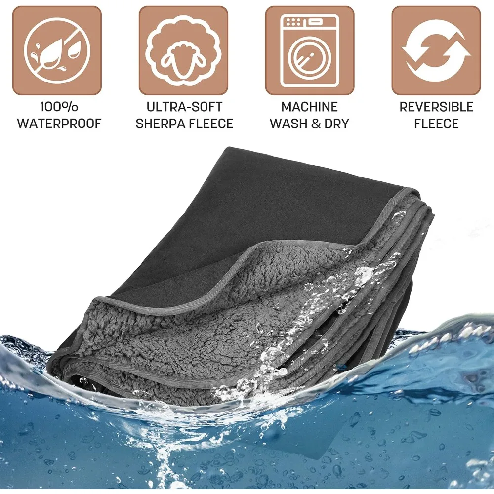 بطانية سفر الشمال في الهواء الطلق يندبروف ثلاث طبقات تصميم المحمولة الدافئة مقاوم للماء مناسبة للنزهات المشي لمسافات طويلة والاستخدام الشتوي #5