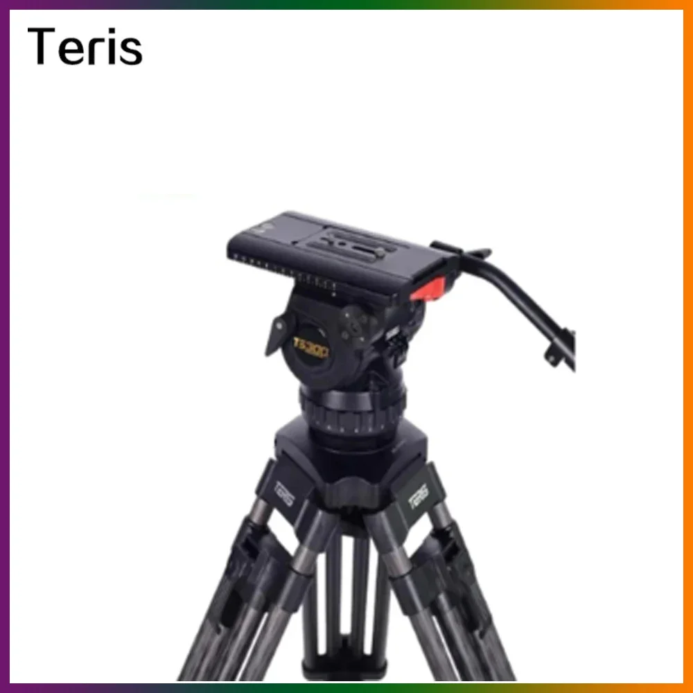 

Teris TS100,TS120,TS150,TS300 Fluid Head 100mm Head fitting 30KG payload for tripod