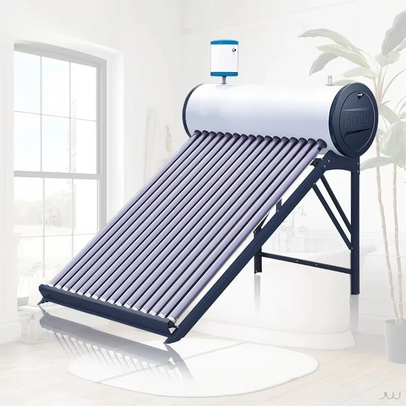 High Quality and Durable Unpressurized Portable 30 Tube Vacuum Heat Pipe Solar Water Heater Machine Energy From Solar