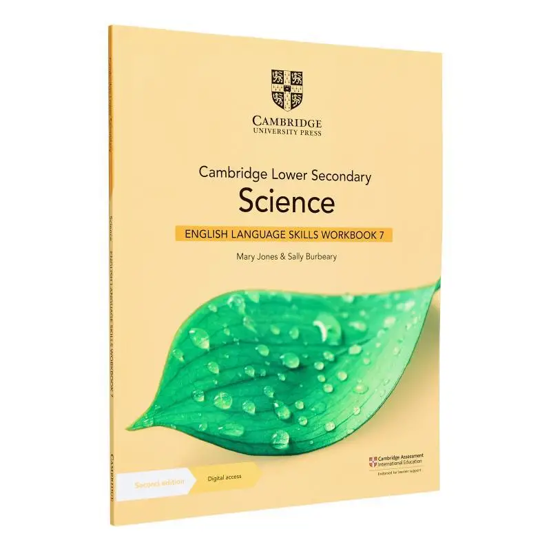 

Cambridge Lower Secondary Science English Language Skills Workbook 7 With Digital Access 1 Year Mary Jones 9781108799027