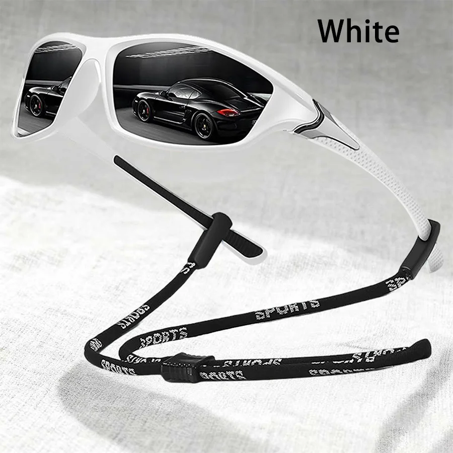 Modische Sicherheits-Sonnenbrille mit Kette für Männer und Frauen, zum Laufen, Bergsteigen, Radfahren, MTB, Outdoor-Sport, Schutzbrille – Detail 3