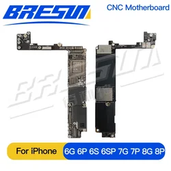 For iPhone 6 6S 7 8 Plus iCloud Mainboard  CNC ID Motherboard Swap Removed Baseband CPU Logic Board With Without Nand Board Swap