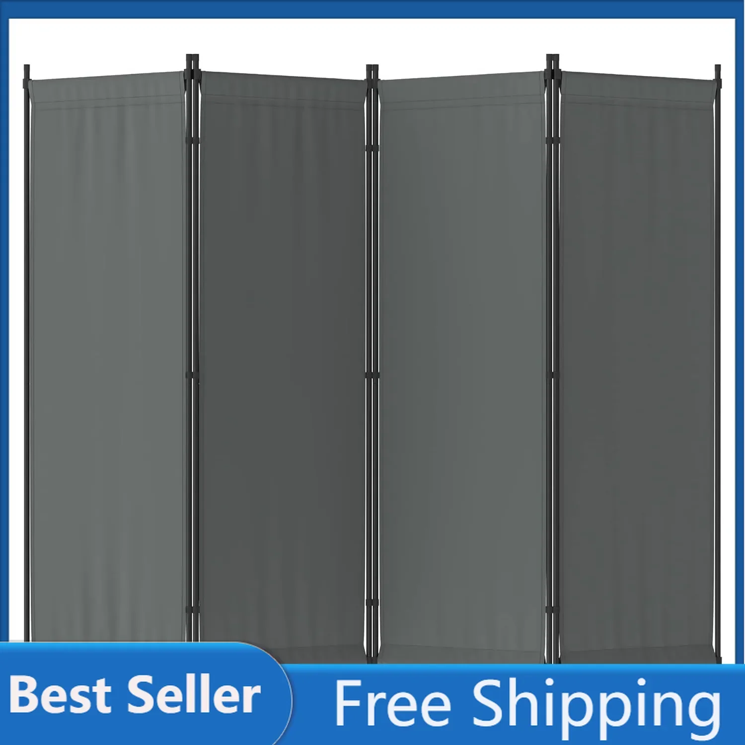 Room Divider Folding Privacy Screens 4 Panel Partitions 88