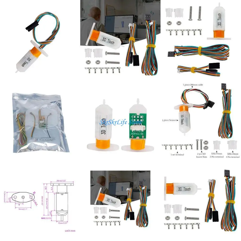 

E65E Advanced 3D Touch Heatbed Auto Leveling Optimize Printing Experience