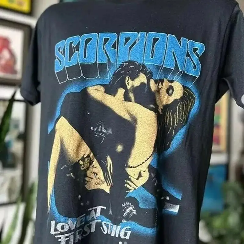 Scorpions Band Tour Black Color T Shirt S 5Xl Hh03922
