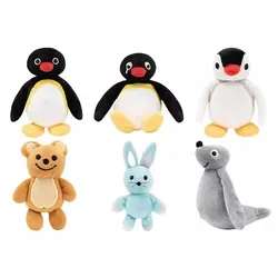 New  Cute Pingu Pinga Penguin Plush Keychain Kids Stuffed Toys Small Pandent For Children Gifts 10CM