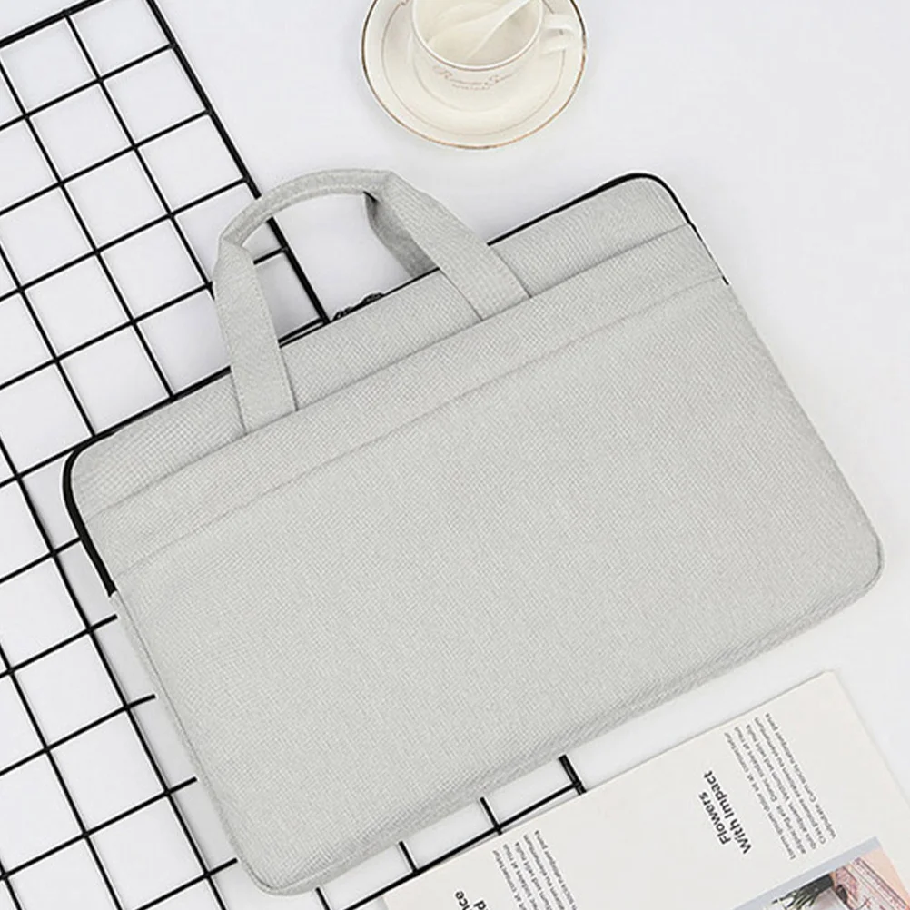 حقيبة كمبيوتر محمول مقاس 14 بوصة، حافظة واقية للكمبيوتر، تخزين متعدد الطبقات، مقاومة للماء ومضادة للصدمات، محمولة متوافقة #4