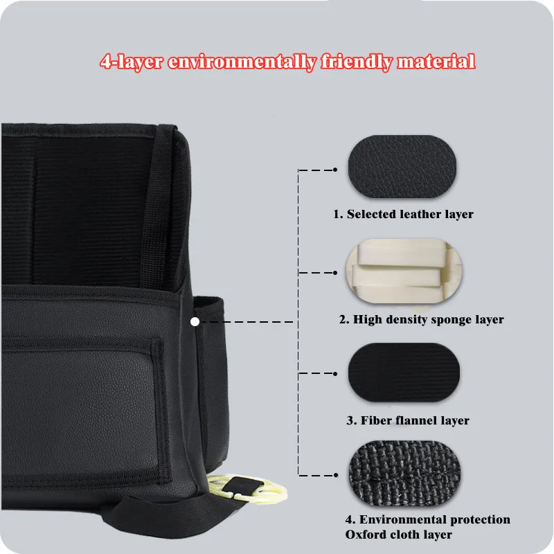 Leder Auto Verstauen Aufräumen Sitz Mittlerer Kleiderbügel Aufbewahrungstasche Auto Handtaschenhalter zwischen den Autositzen Tissue Wasserbecher Taschen