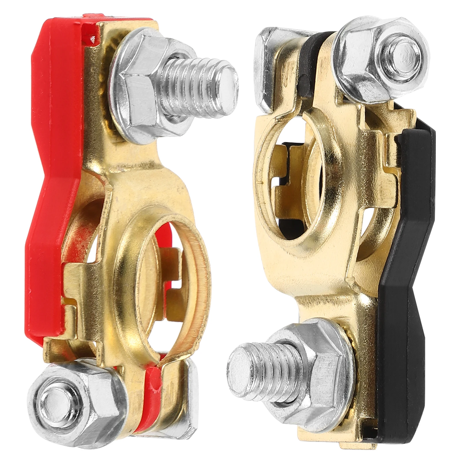 

Pile Terminal Car Cable Clamps Pressing Line Disconnect Heavy Duty Alloy Stable Connection Vehicle Connectors