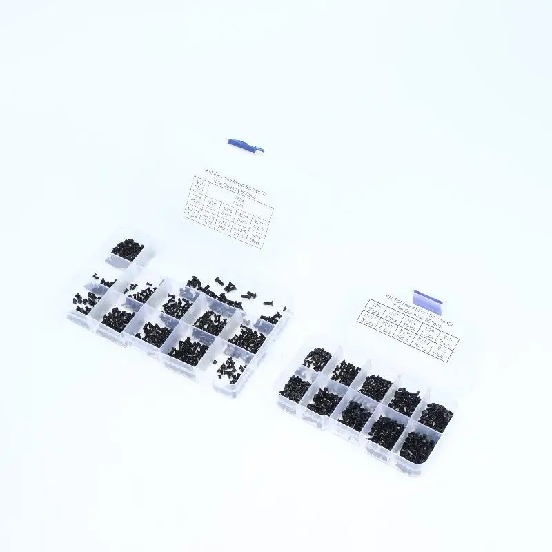 500/600Pcs M2 M2.5 M3 Mini Screw Set Carbon Steel Computer Notebook Laptop Repair Screws Kit