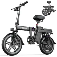 TOOFLY G16 1000W motor 48V 20AH Lithium Battery 16inch tires Electric Bicycle max speed 50km/h Electric Bicycle