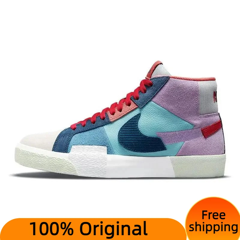  Nike Blazer Mid Mosaic Sneakers shoes DA8854-500