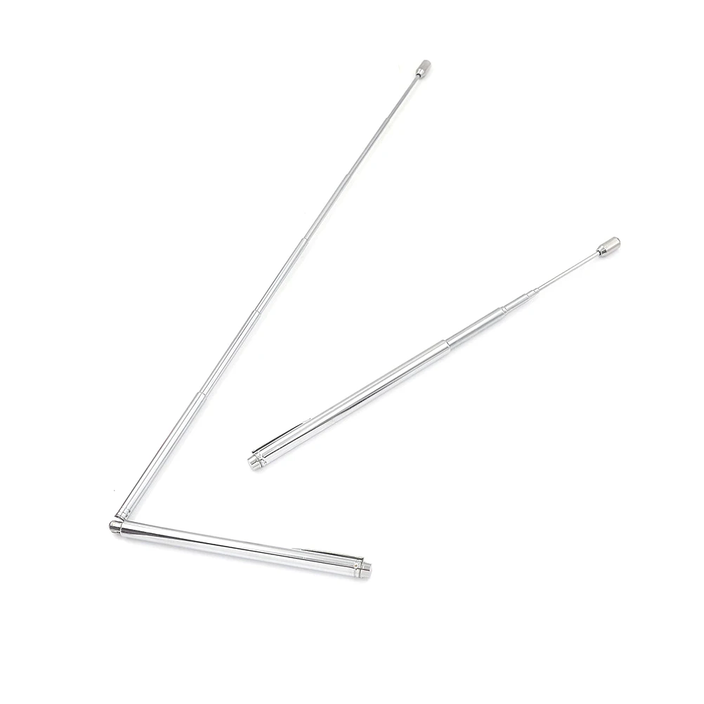 2PCS/Lot 152mm Copper Ghost Hunting Dowsing Divining Rods Detector Water Witching Lost Objects Material Brass Folded