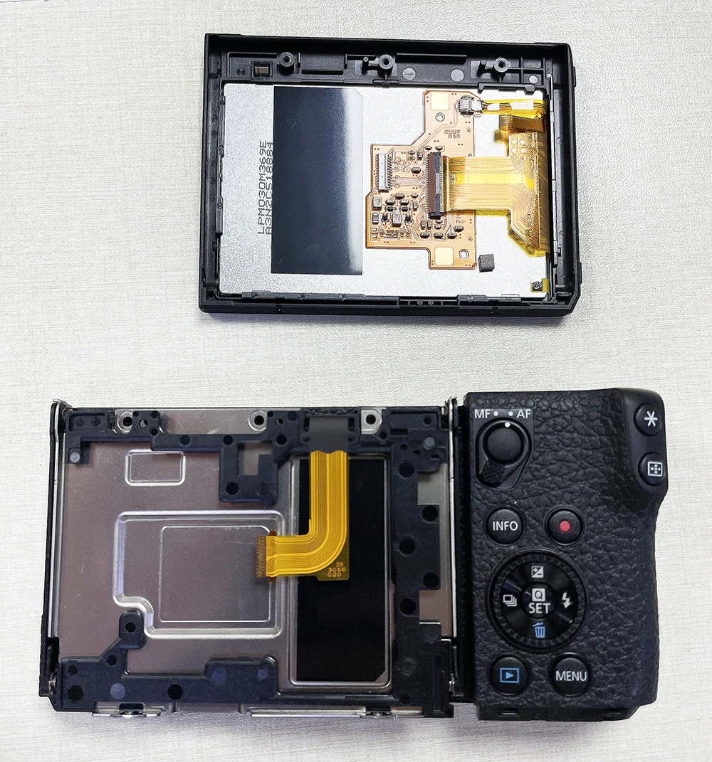 Compleet Lcd-Scherm Assy Met Scharnier Reparatie Onderdelen Scherm En Paneel, Toetsen Voor Canon Eos M6 Mark Ii M6ii Camera