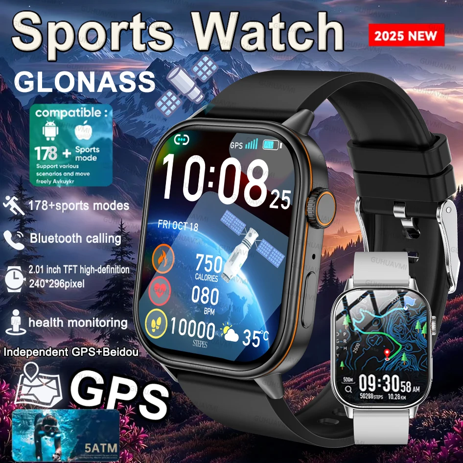 

2025 New T-REX3 Fashion Sports Smart Watch 178+sport modes Beidou GPS IP68 Waterproof Bluetooth Call Health Tracker Watches Men