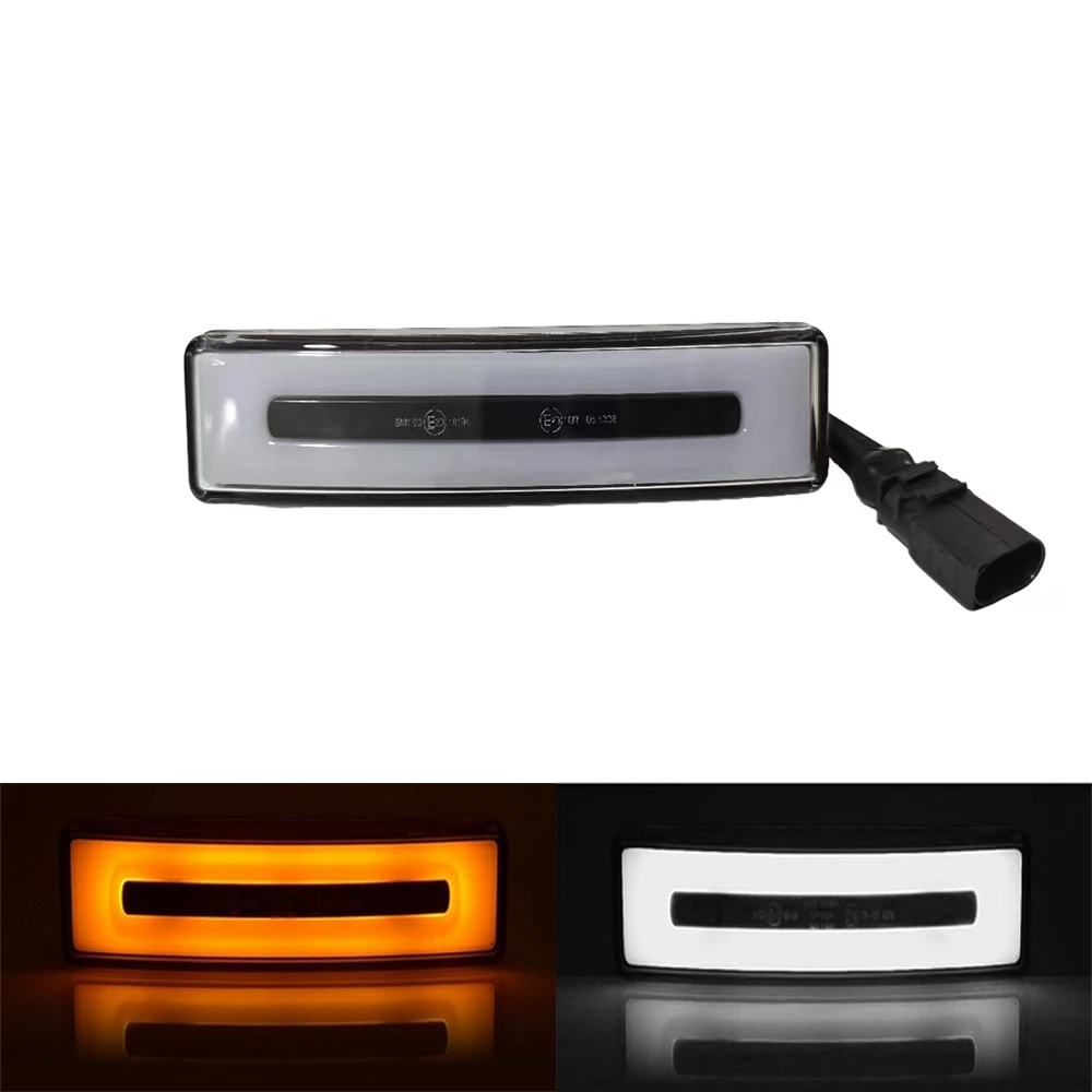 ATVOV 1 Piece 24V LED Sunvisor Signal Light E20 For Scania R450 R560 R470 R500 R730 R620 P320 P360 P410 G440 OEM 1798980 1910437