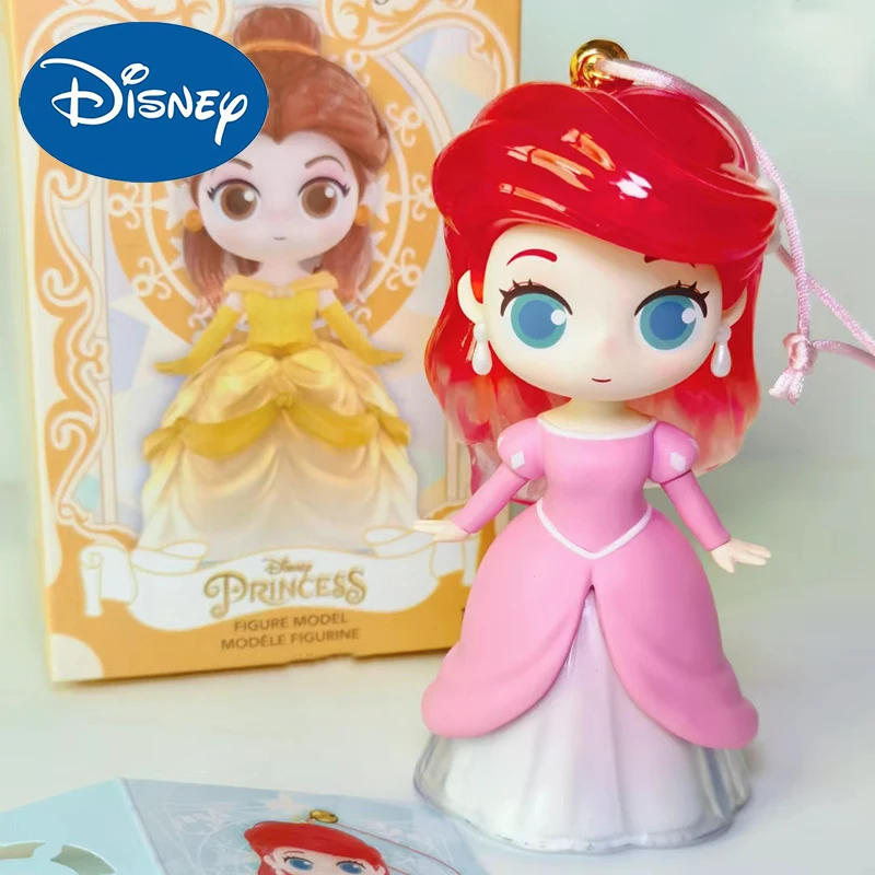 Disney Princess Blind Box 100th Anniversary Wind Chime Series Ariel Snow White Cinderella Aurora Rapunzel Mysterious Surprise