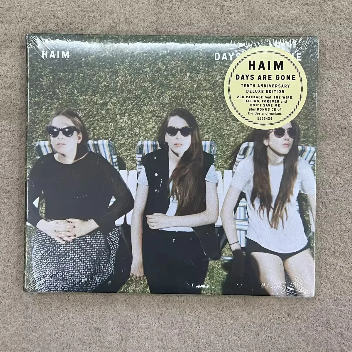

Haim Days Are Gone CD 10th Anniversary Deluxe Edition Vintage Rock Style Retro Melodies Rich Musical Arrangements for Rock Fans