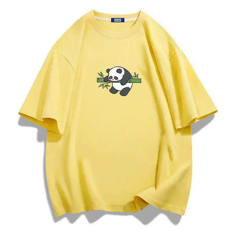 T-shirt à Manches Courtes pour Femme, Vêtement en Coton, Imprimé Krasnoise, Harajuku, Streetwear, Y2k