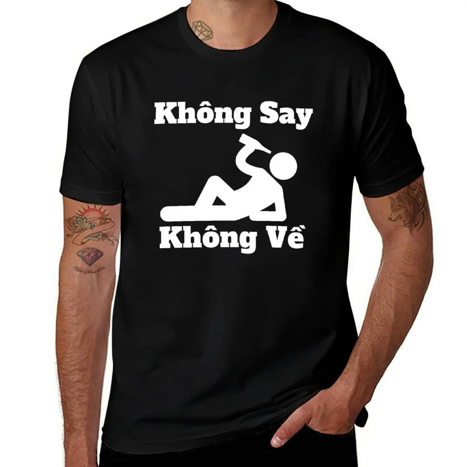 

Khng Say Khng V - Not Drunk, Not Leaving T-Shirt plus sizes graphics mens fashion