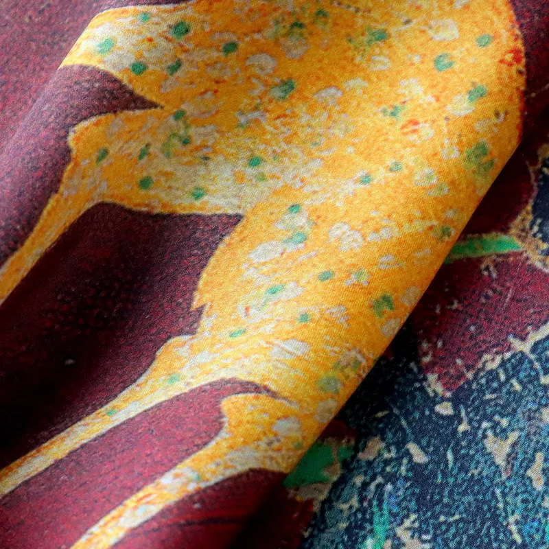 100% Mulberry Silk Hair Wrap Women New All-season Versatile Square Scarf Flight Attendant Scarf Beach Sun Protection Shawl Hijab