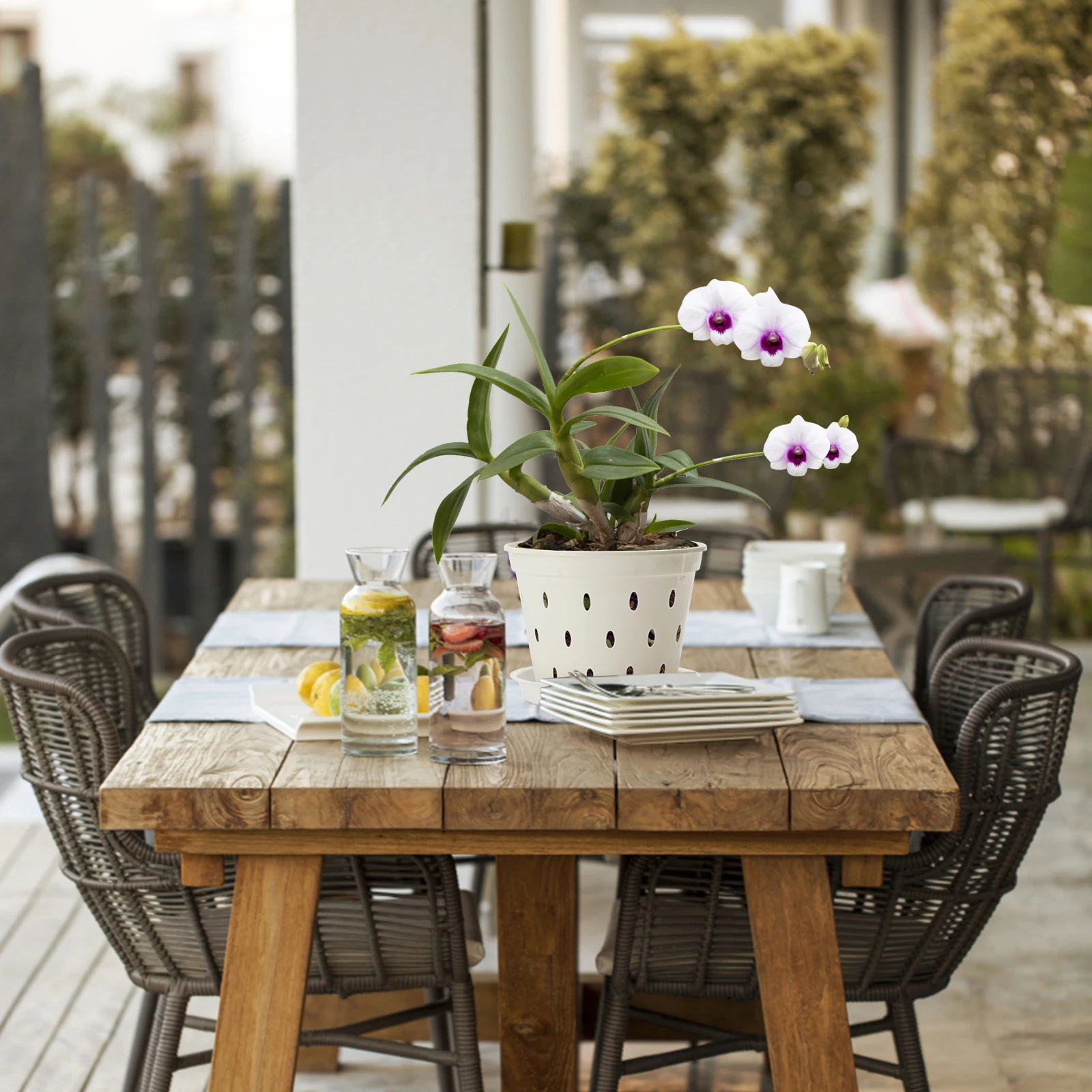 E5 Set Of 5 White O… - image