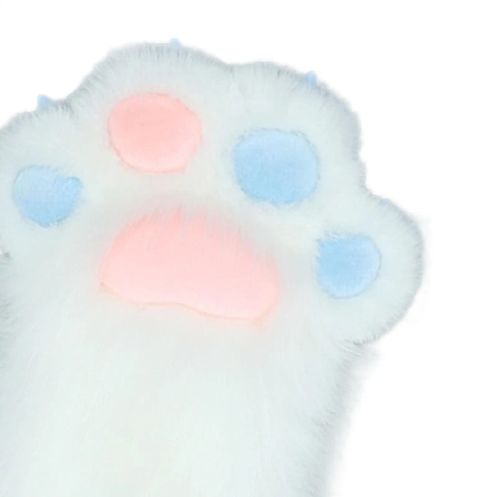 Luvas de patas de gato novidade fantasia fofa e confortável vestir luvas de garra de gatinho para