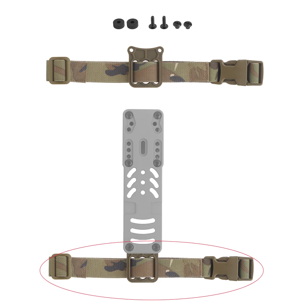 Tactical Thigh Strap Elastic Band, Modular quick Release gun Holster Adapter leggings
