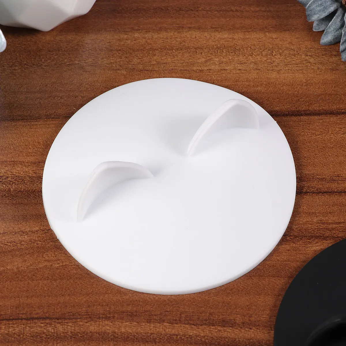 2Pcs Silicone Cat Ear Cup Lids – Dust-Proof, Reusable, Heat-Cold Retaining Seals for Coffee, Tea & Water Glasses