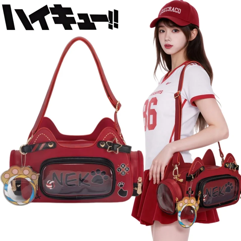 nouveau-haikyu-sac-bandouliere-semi-transparent-kozume-kenma-itabag-merchandise-anime-cadeau-de-fetes-presentoir-de-rangement