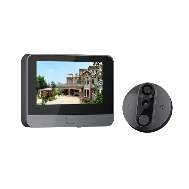 

2MP 1080P Security Door Camera Digital Peephole Tuya APP Wireless Smart WiFi Door Viewer
