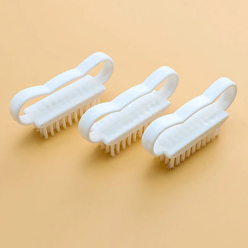 Horn Nail Brushes Nail Art Manicure Pedicure Soft Remove Dust Powder Cleaning Brush Tools Transparent Horn Brushes