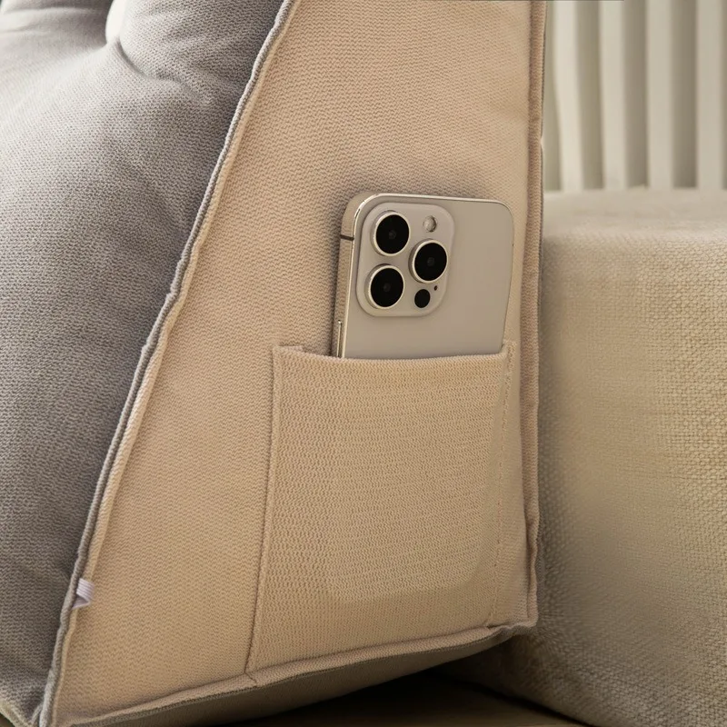 1PC Reading Pillow Adult Kids Reading Pillow with Detachable Neck Roll Back Pillows for Reading Watching TV Gaming and Relaxing