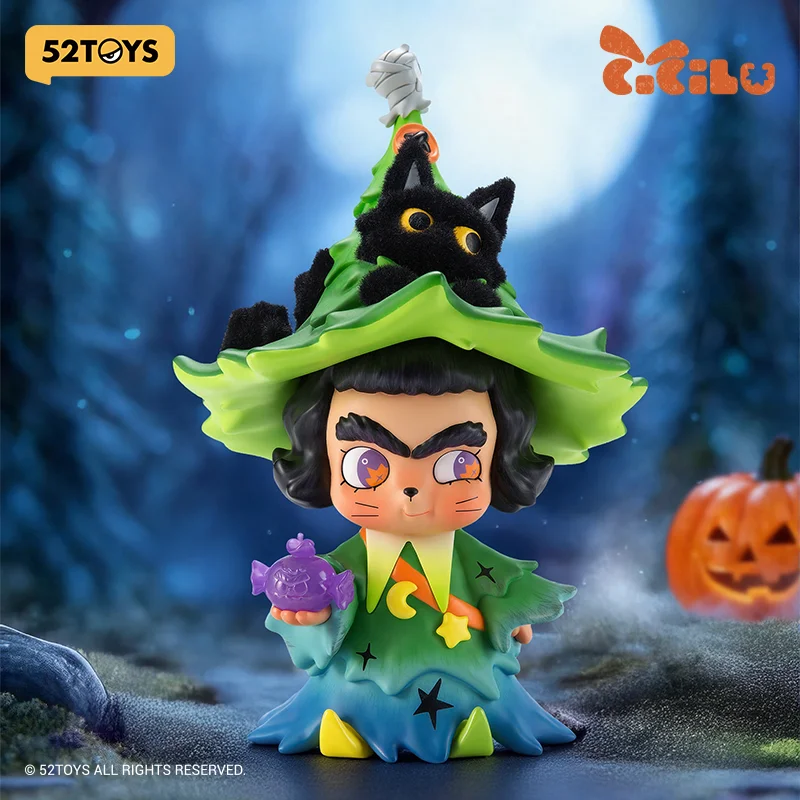 

52TOYS CiCiLu The Witch and Black Cat Figure,Height about 22cm