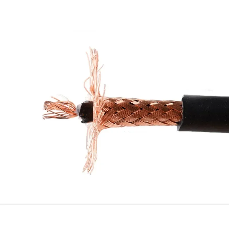 ALLMusic Solderless Connections Design Guitar Cable DIY Guitar Pedal Patch Cable kit 10 Solderless Black Cap Jack 3M Cable