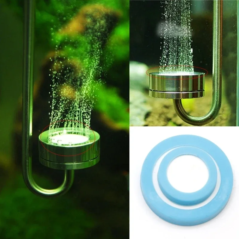 Replacement Disc for Simple CO2 Diffuser Diffusing Atomizer for Plant Aquascape Aquarium Fish for Tank for Fresh Marine