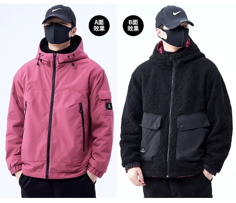 Winter Down Jacket Womens Fashion Workwear Couple's Young Puffer Jacket Short Thicken Outdoor Warm White Duck Down jacket Coats