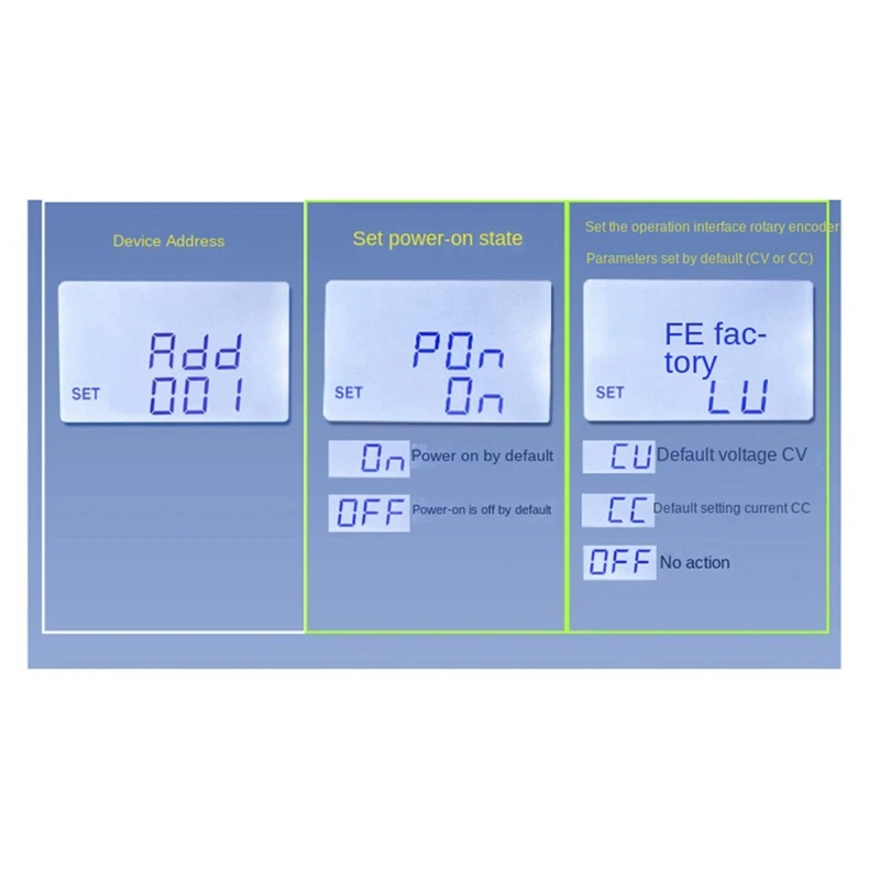 22A 1400W Buck Converter CC CV Step Downs Module LCD Adjustable Regulated Power Supply 5V 12V 24V 36V 48V