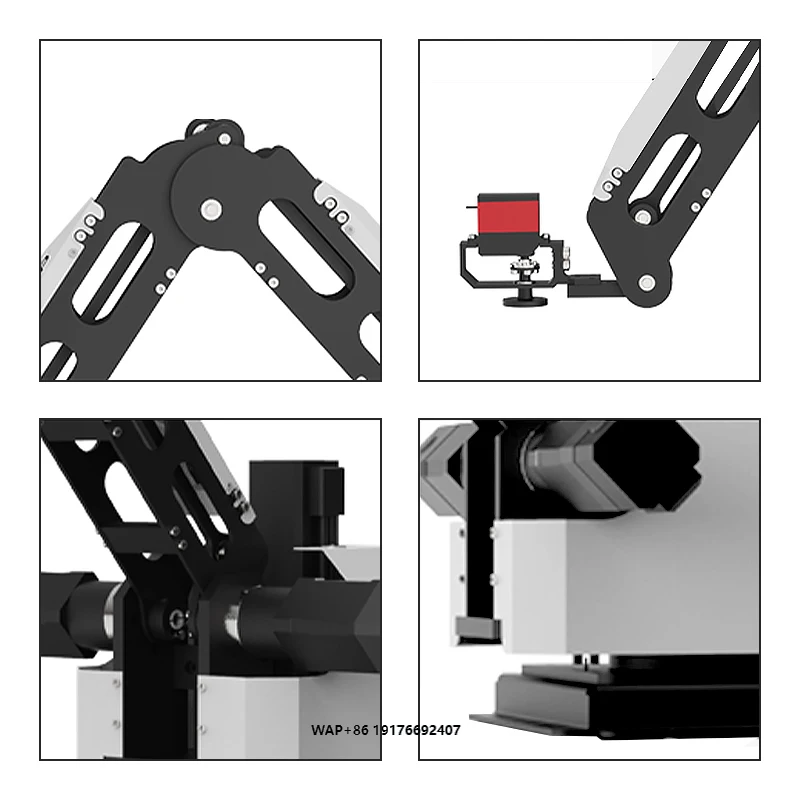 Intelligent Robotic Arm System with Compact Design for Light Automation in Logistics Packaging and Small Part Production Lines