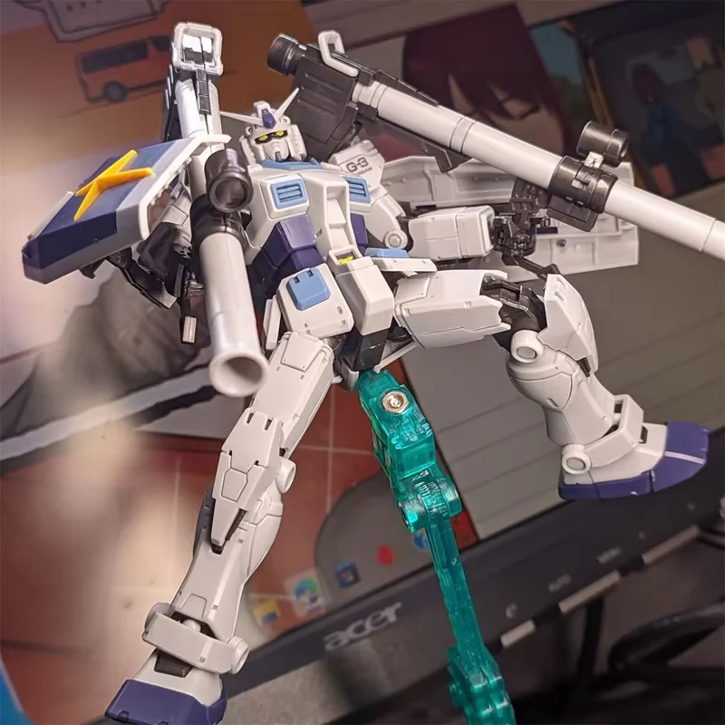 Gto الجيل الأول Ganso G3 مدفع مزدوج درع مزدوج تجميع الميكانيكية أطقم منمذجة عمل الشكل لعبة الأطفال هدية الزخرفية #3