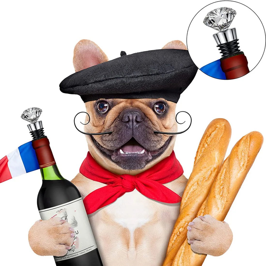 나사산 포스트가 있는 빈 병 스토퍼, 금속 와인 스토퍼 인서트 세트, 목재 터닝 DIY 프로젝트용 하드웨어, 10 개