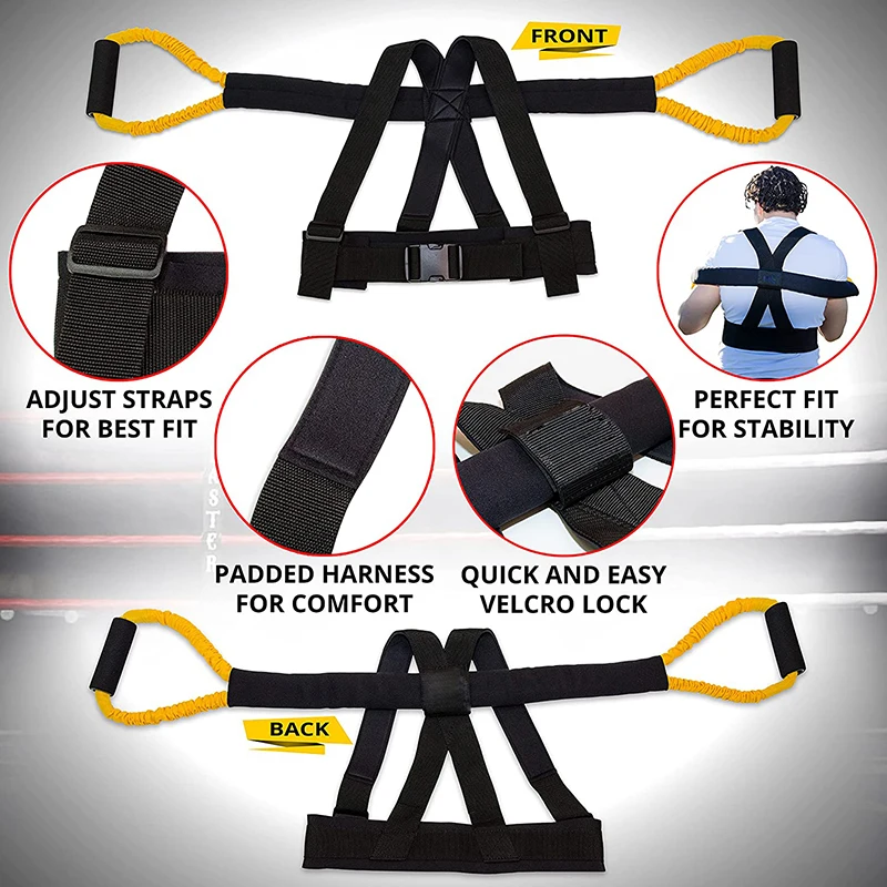 Boxing Resistance Band,Muay Thai,Karate,Exercise Arm Strength,Taekwondo Training, Pull Rope, Workout Sport, Portable Equipment