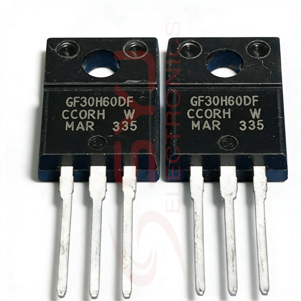 5PCS GF30H60DF FX30KMJ-3 K100A10N1 K3714 IPA50R199CP IRG4IBC30W TO-220F