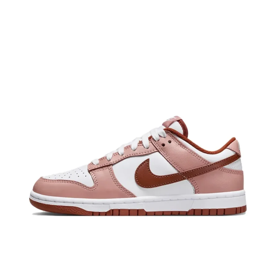 Nike Dunk SB cómodo resistente al desgaste antideslizante versátil casual low-top boardshets rosa hombres y mujeres con thesamemodels