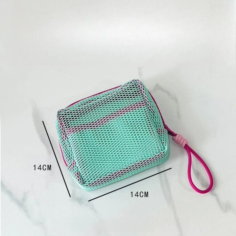 กระเป๋าใส่เหรียญแฟชั่นขนาดเล็ก กระเป๋าสตางค์พกพาสำหรับเดินทาง กระเป๋าเก็บของอเนกประสงค์แบบมีช่องใส่ของขนาดใหญ่สำหรับผู้หญิง