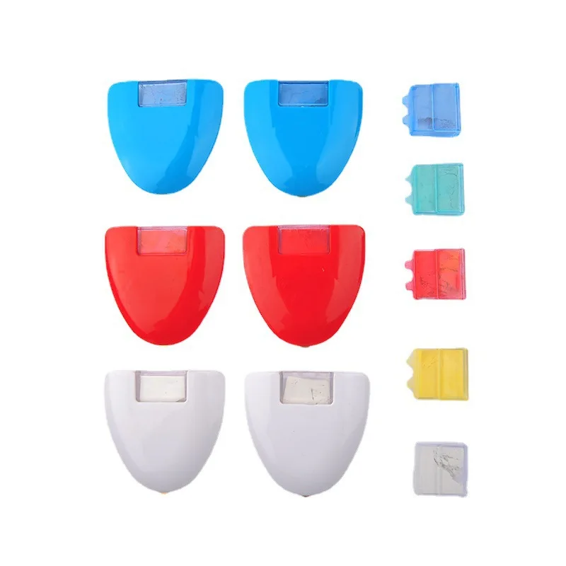 Tailor's Chalk Heart Scriber Powder Marking Wheel Triangle Edge Clothing Cutting Positioning Tool with Storage Box