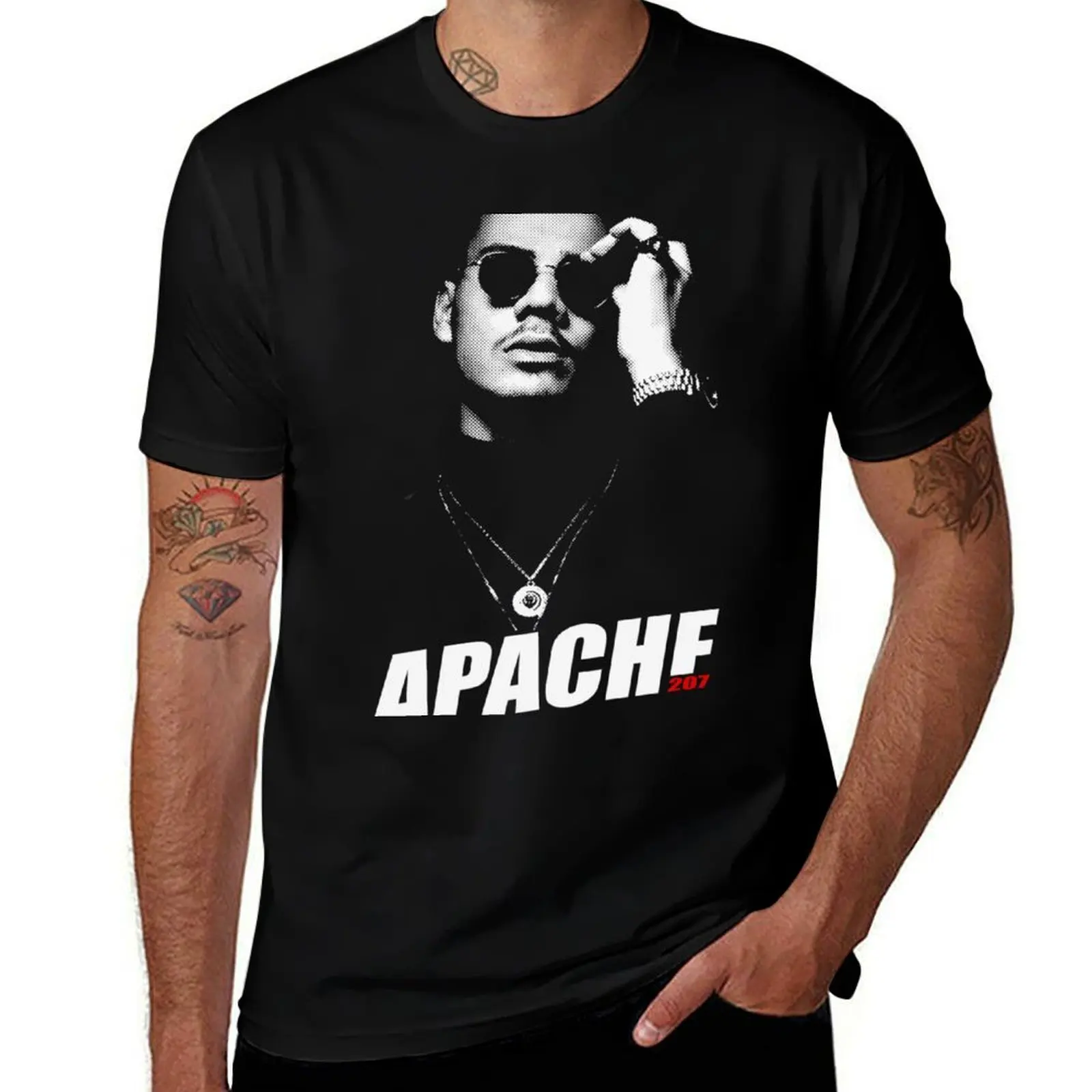 

APACHE 207 T-Shirt man t shirt summer t shirt man luxury T-Shirt