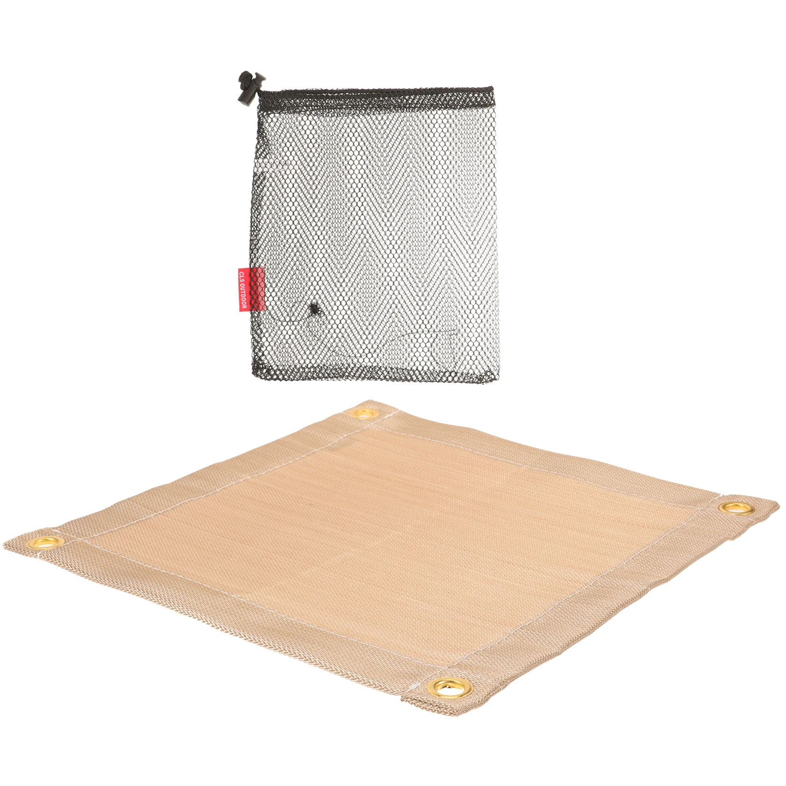 

Fireproof Cloth Premium Fiberglass Camping Accessories Portable Barbecue Multi function Insulation Heat resistant Mat Outdoor